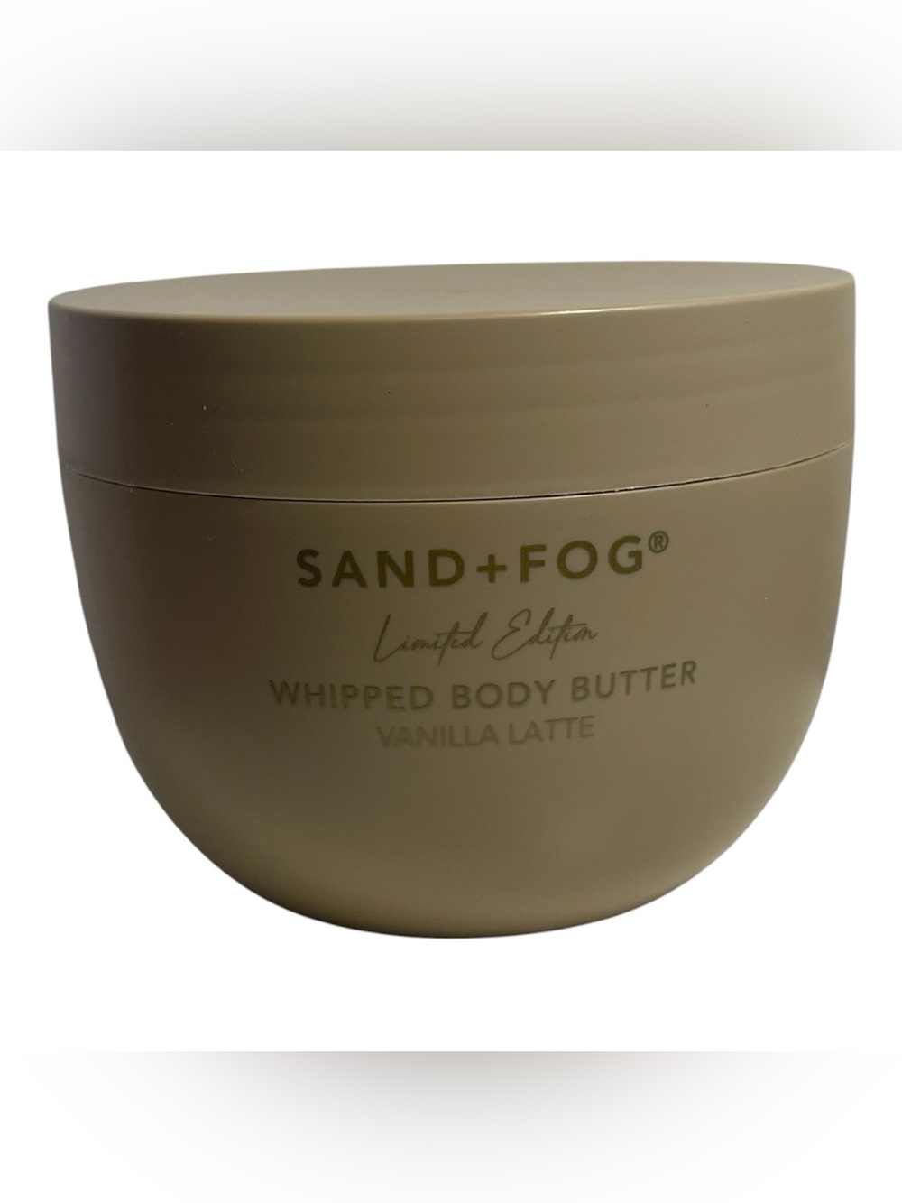 Sand + Fog “ Vanilla Latte” LIMITED EDITION Whipped Body Butter 16.9 oz - NWT **